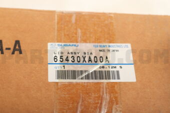 65430XA00A Subaru LID ASSY         SIA