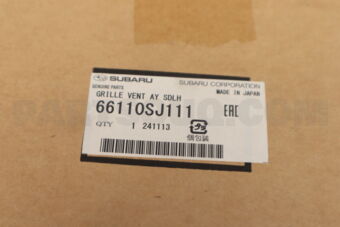 66110SJ111 Subaru GRILLE VENT AY SDLH