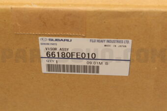 66180FE010 Subaru VISOR ASSY