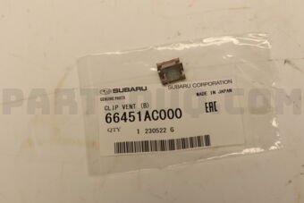 66451AC000 CLIP VENT (B)