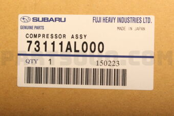 73111AL000 Subaru COMPRESSOR ASSY