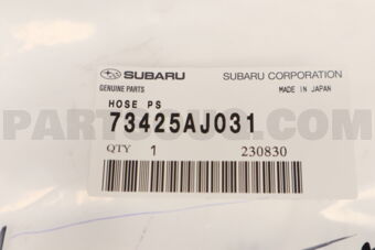 73425AJ031 Subaru HOSE PS
