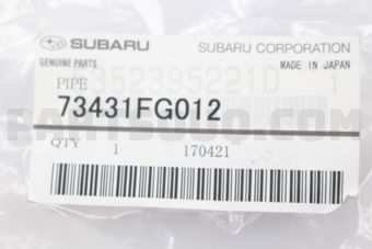 73431FG012 PIPE