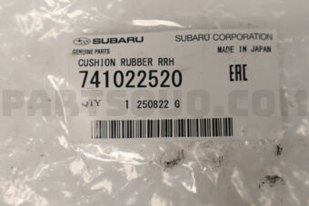 741022520 Subaru CUSHION RUBBER RRH