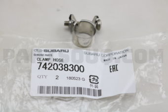 742038300 # SPD # CLAMP HOSE