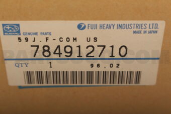784912710 Subaru LENS &amp; BODY