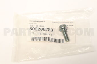 800206280 BOLT-6X18X18
