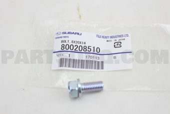 800208510 Subaru BOLT,8X20X14