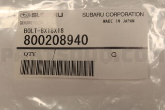 800208940 BOLT-8X18X18