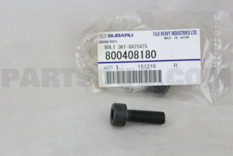 800408180 BOLT SKT-8X25X25