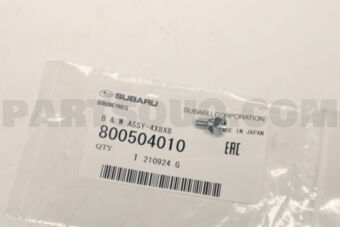 800504010 Subaru B &amp; W ASSY-4X8X8