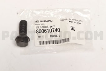 800610740 BOLT-10X24.5X17