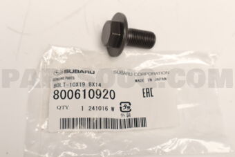 800610920 BOLT 10X19.8X14