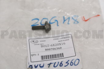 800706360 BOLT-6X20X16