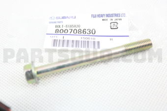800708630 BOLT-8X85X20