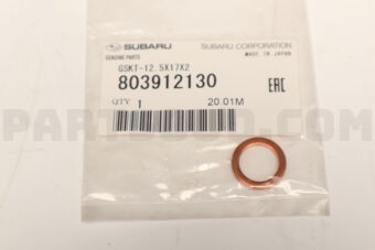 803912130 Subaru GSKT-12.5X17X2