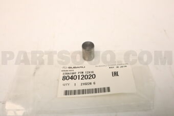 804012020 STRAIGHT PIN 12X16