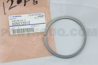 805072012 Subaru SNAPRING-OTR 72