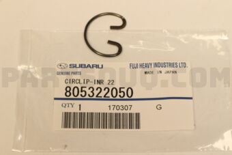 805322050 CIRCLIP-INR 22