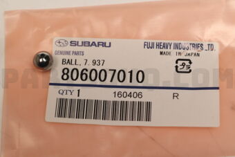 806007010 BALL,7.937