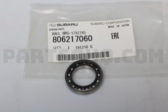 806217060 BALL BRG-17X27X5