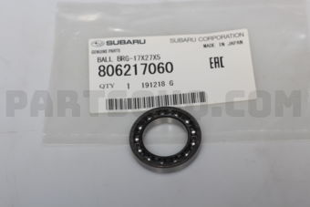 806217060 BALL BRG-17X27X5