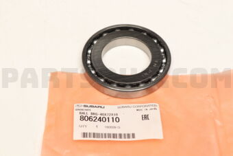 806240110 BALL BRG-40X72X10