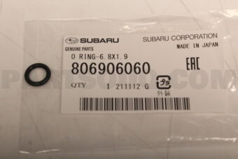 806906060 Subaru O RING-6.8X1.9