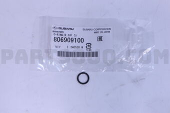 806909100 Subaru ORING(9.5X1.5)