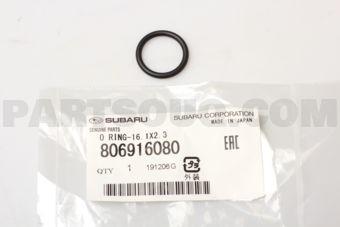 806916080 O RING-16.1X2.3