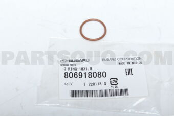 806918080 O RING 18 X 1.8