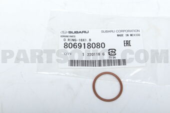 806918080 O RING 18 X 1.8