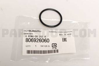 806926060 O RING-26.2X2.4