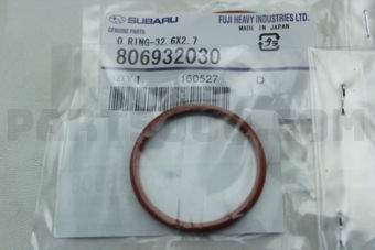 806932030 Subaru O RING-32.6X2.7