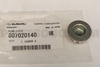 807020140 Subaru PLUG-20X14