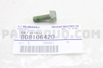 808106420 BOLT-6X18X18