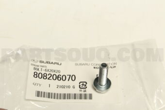 808206070 Subaru BOLT-6X20X20