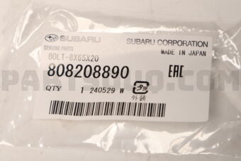 808208890 Subaru BOLT-8X65X20