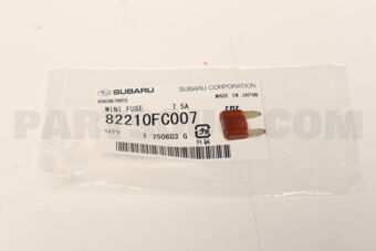 82210FC007 MINI FUSE       7.5A