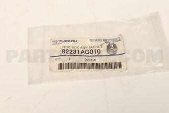 82231AG010 Subaru FUSE BOX ASSY MAINUT
