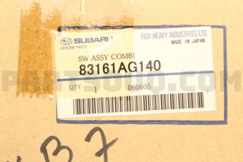 83161AG140 Subaru SW ASSY COMBI