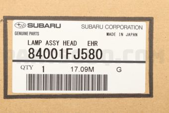 84001FJ580 LAMP ASSY HEAD HER