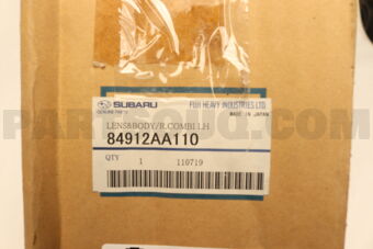 84912AA110 LENS&amp;BODY/R.COMBI LH