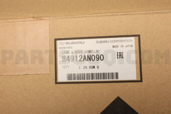 84912AN090 LENS &amp; BODY COMPLLH