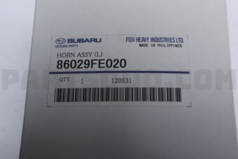 86029FE020 HORN ASSY (L)