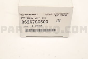 86267SG500 Subaru R V CAMERA ASSY  RVC