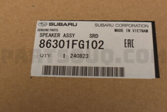 86301FG102 SPEAKER AY SRD