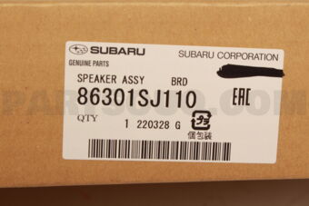 86301SJ110 Subaru SPEAKER ASSY     BRD