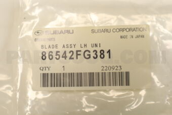 86542FG381 BLADE 400 UNI 3.0LHD