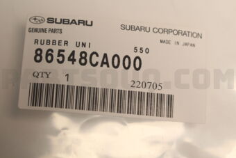 86548CA000 RUBBER UNI 550